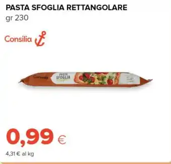 Tigre Pasta sfoglia rettangolare Consilia offerta