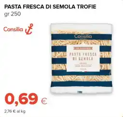 Tigre Pasta fresca di semola trofie Consilia offerta