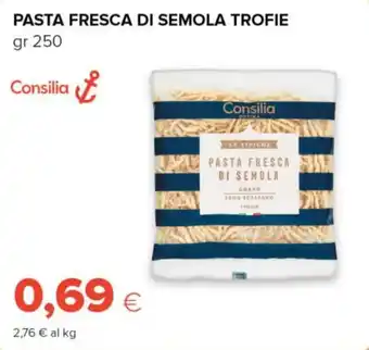 Tigre Pasta fresca di semola trofie Consilia offerta