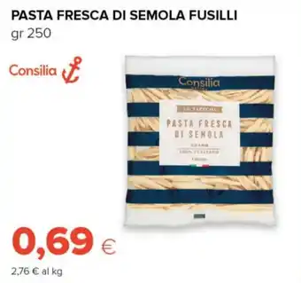 Tigre Pasta fresca di semola fusilli Consilia offerta