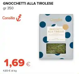 Tigre Gnocchetti alla tirolese Consilia offerta