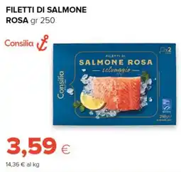 Tigre Filetti di salmone rosa Consilia offerta
