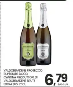 Eurospar Valdobbiadene Prosecco superiore DOCG offerta