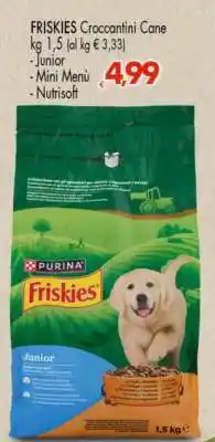Eurospar FRISKIES Croccantini Cane offerta
