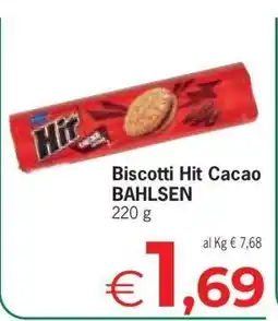 Eurospar Biscotti Hit Cacao offerta