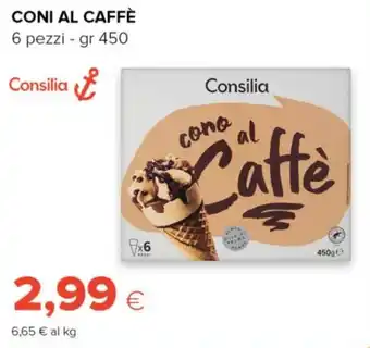 Tigre Coni al caffè Consilia offerta