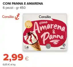 Tigre Coni panna e amarena Consilia offerta