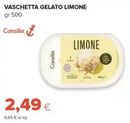 Tigre Vaschetta gelato limone Consilia offerta