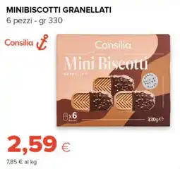 Tigre Minibiscotti granellati Consilia offerta