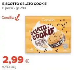 Tigre Biscotto gelato cookie Consilia offerta