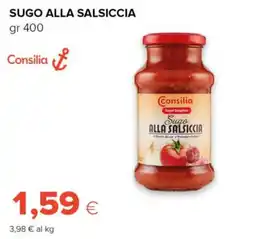 Tigre Sugo alla salsiccia Consilia offerta