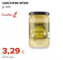 Tigre Carciofini interi Consilia offerta