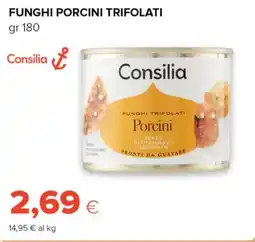 Tigre Funghi porcini trifolati Consilia offerta