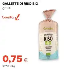 Tigre Gallette di riso bio Consilia offerta