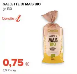 Tigre Gallette di mais bio Consilia offerta