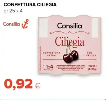 Confettura ciliegia Consilia