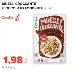 Tigre Muesli croccante cioccolato fondente offerta