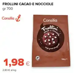 Tigre Frollini cacao e nocciole Consilia offerta