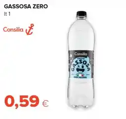 Tigre Gassosa zero Consilia offerta