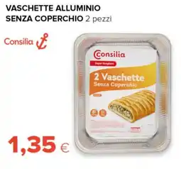 Tigre Vaschette alluminio senza coperchio Consilia offerta
