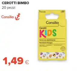 Tigre Cerotti bimbo Consilia offerta