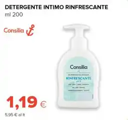 Tigre Detergente intimo rinfrescante Consilia offerta