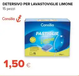 Tigre Detersivo per lavastoviglie limone Consilia offerta