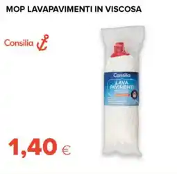 Tigre Mop lavapavimenti in viscosa Consilia offerta