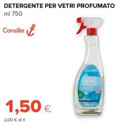 Tigre Detergente per vetri profumato Consilia offerta