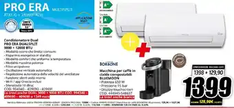 DAIKIN Condizionatore Dual PRO ERA DUALSPLIT 9000 + 12000 BTU
