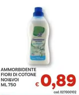 Vivo Supermercati Ammorbidente fiori di cotone NOI&VOI offerta