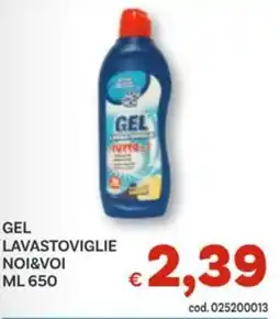 Vivo Supermercati Gel lavastoviglie NOI&VOI offerta