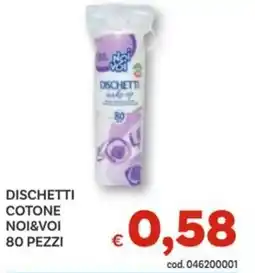 Vivo Supermercati Dischetti cotone NOI&VOI offerta