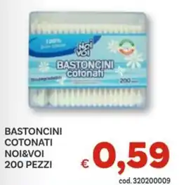 Vivo Supermercati Bastoncini cotonati NOI&VOI offerta