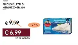 Prezzemolo e Vitale Findus filetti di merluzzo offerta