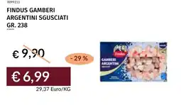 Prezzemolo e Vitale Findus gamberi argentini sgusciati offerta