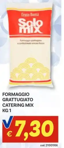 Vivo Supermercati Cento bontà formaggio grattugiato catering mix offerta