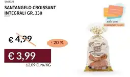 Prezzemolo e Vitale Santangelo croissant integrali offerta
