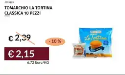 Prezzemolo e Vitale Tomarchio la tortina classica offerta