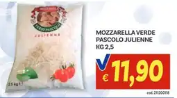 Vivo Supermercati Mozzarella verde pascolo julienne offerta