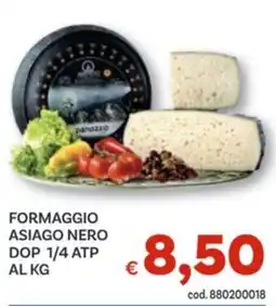 Vivo Supermercati Formaggio asiago nero dop 1/4 atp offerta