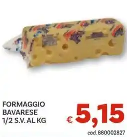 Vivo Supermercati Formaggio BAVARESE 1/2 s.v. offerta