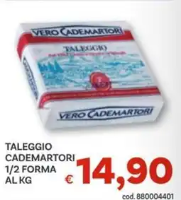 Vivo Supermercati Taleggio cademartori 1/2 forma offerta