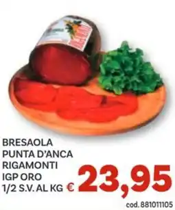 Vivo Supermercati Bresaola punta d'anca rigamonti igp oro 1/2 s.v. offerta