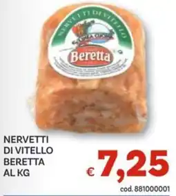 Vivo Supermercati Nervetti di vitello BERETTA offerta