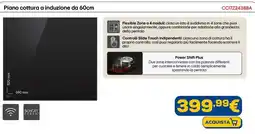 Euronics LG Piano cottura a induzione da 60cm CCI7Z2438BA offerta