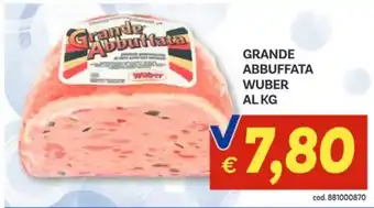 Vivo Supermercati Grande abbuffata WUBER offerta