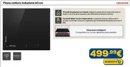 Euronics LG Piano cottura induzione 60 cm CBIZ2435B offerta