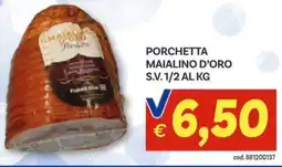 Vivo Supermercati Porchetta maialino d'oro s.v. 1/2 offerta