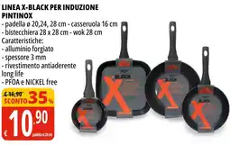 Tigros Linea x-black per induzione PINTINOX offerta